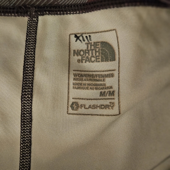 The North Face Flashdry Leggings Purple Blue Geometric Women's Size M Tights - Picture 5 of 7